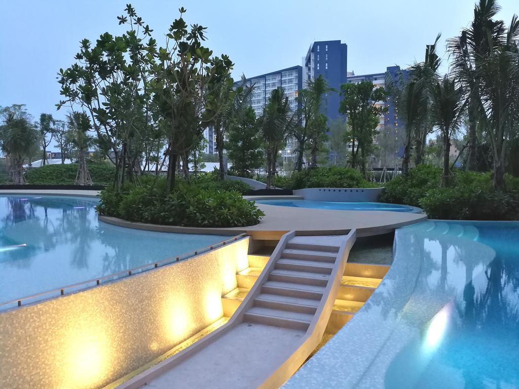 Ferienwohnung Blu-Pool Access Cha-am Exterior foto